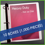 Bulk 10 boxes Low Reflective Heavyweight Sheet Protectors