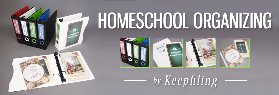 Keepfiling Homeschool Organizing Products