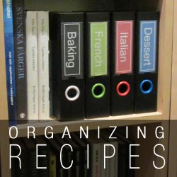 Keepfiling Recipe Binders and 3 ring binder for recipes