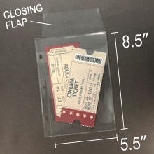 Die Stamp Storage Pocket for 3-ring binder use