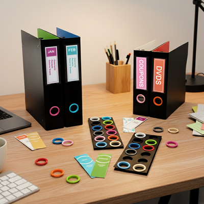 Keepfiling Binder Finger Rings