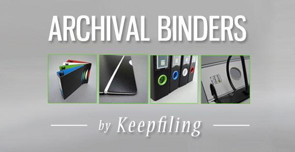 Keepfiling 3-Ring Archival Binders and Albums