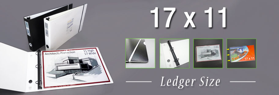 Keepfiling 11x17 Folders & 17x11 Ledger Binders