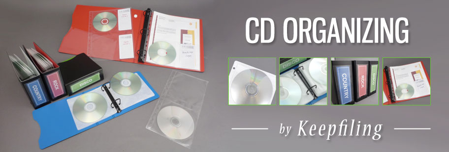 Keepfiling CD & DVD Organizing Products